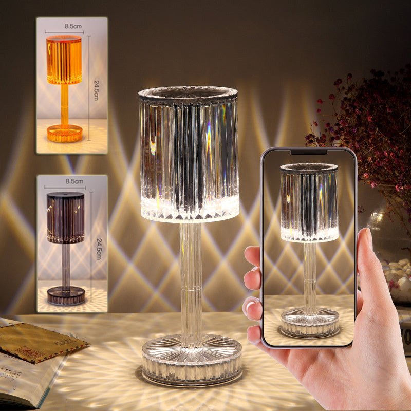 New Crystal Table Lamp Hotel Decoration Diamond Romantic Warm Led For Home Decor Romantic Gift Night Light - BestSalesPrice