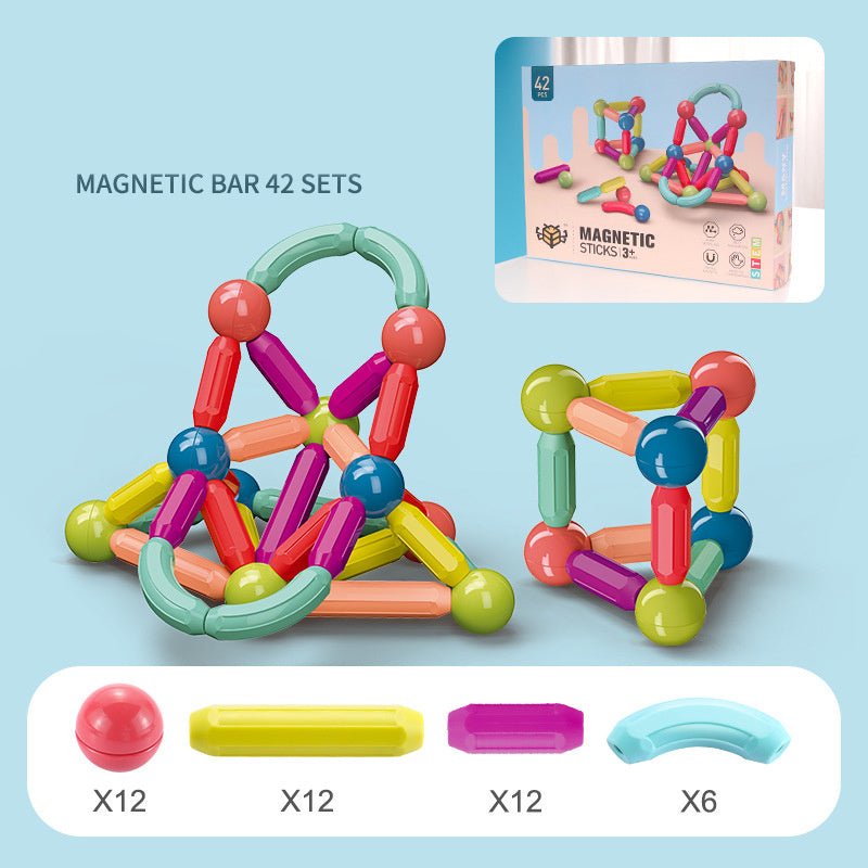 Baby Toys Magnetic Stick Building Blocks Game Magnets Children Set  For Children Magnetic Toy Bricks - BestSalesPrice