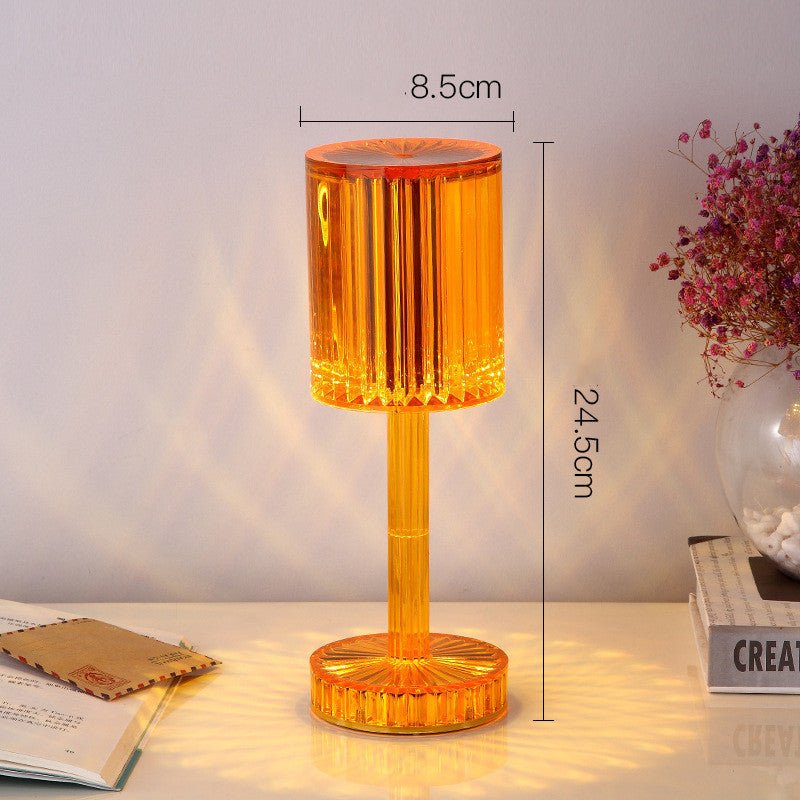 New Crystal Table Lamp Hotel Decoration Diamond Romantic Warm Led For Home Decor Romantic Gift Night Light - BestSalesPrice