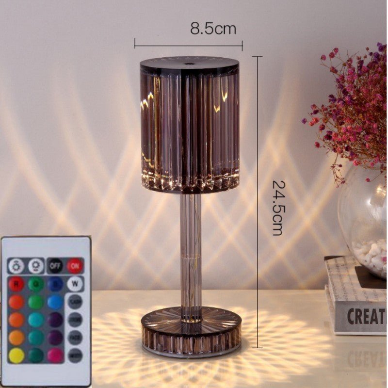 New Crystal Table Lamp Hotel Decoration Diamond Romantic Warm Led For Home Decor Romantic Gift Night Light - BestSalesPrice