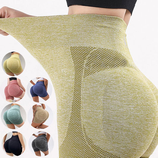 Fitness Yoga Shorts Pants Butt Lifting Seamless Leggings Women Gym - BestSalesPrice