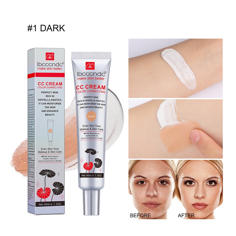 Moisturizing Correcting CC Cream Waterproof Anti - sweat Makeup Before Concealer Lasting Women Makeup Protect Skin Erborian Make - BestSalesPrice