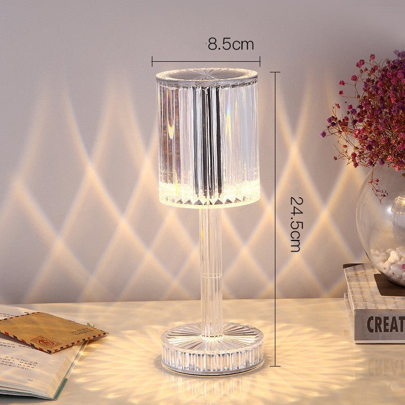 New Crystal Table Lamp Hotel Decoration Diamond Romantic Warm Led For Home Decor Romantic Gift Night Light - BestSalesPrice