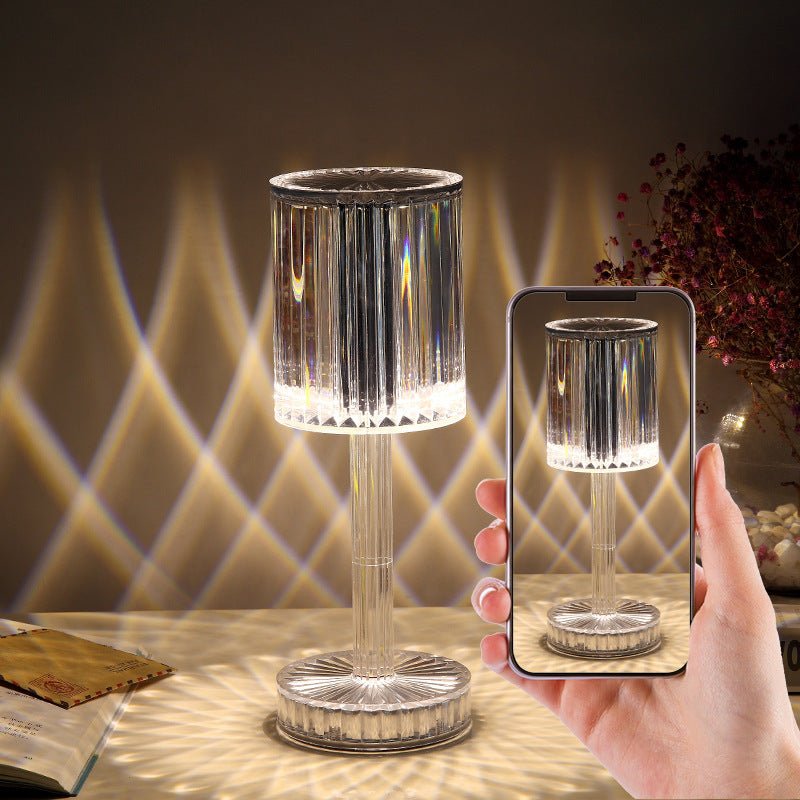 New Crystal Table Lamp Hotel Decoration Diamond Romantic Warm Led For Home Decor Romantic Gift Night Light - BestSalesPrice