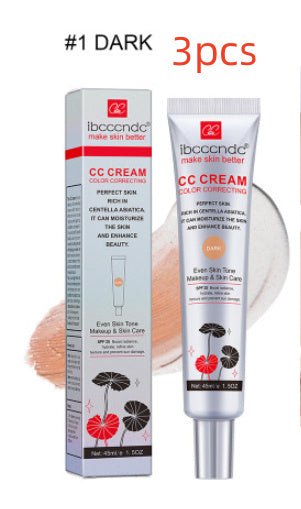 Moisturizing Correcting CC Cream Waterproof Anti - sweat Makeup Before Concealer Lasting Women Makeup Protect Skin Erborian Make - BestSalesPrice