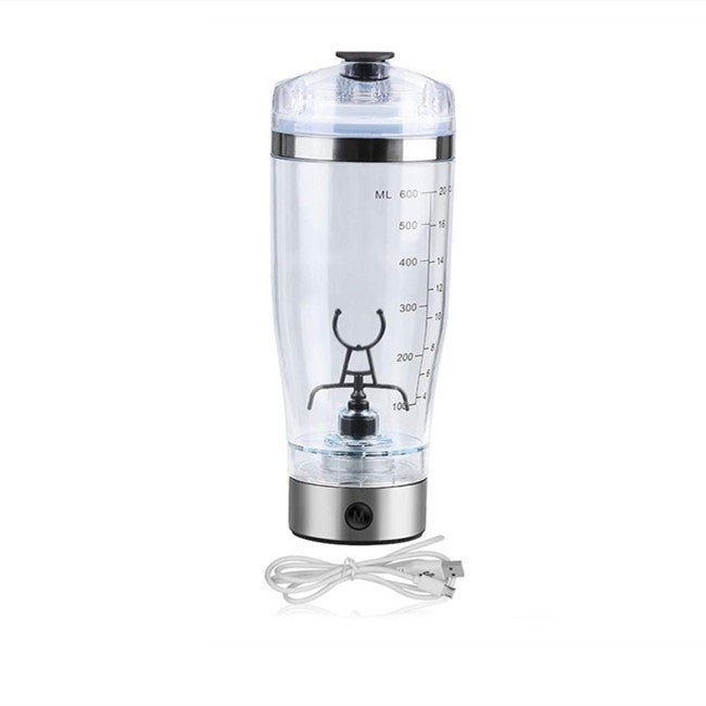 USB Rechargeable Electric Protein Shake Mixer for Sports and Fitness. - BestSalesPrice