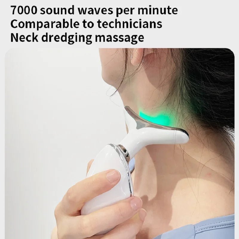 Neck Face Beauty Device Skin Tighten Reduce Double Chin Anti - Wrinkle Remove Lifting Massager - BestSalesPrice