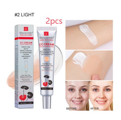 Moisturizing Correcting CC Cream Waterproof Anti - sweat Makeup Before Concealer Lasting Women Makeup Protect Skin Erborian Make - BestSalesPrice