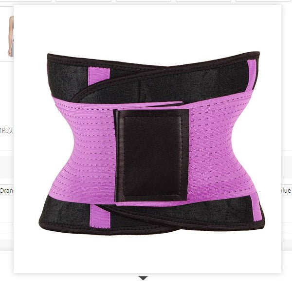 Waist Trimmer Belt - Body Shaper Abdominal Trainer - Weight Loss Fat Burning Straps - BestSalesPrice